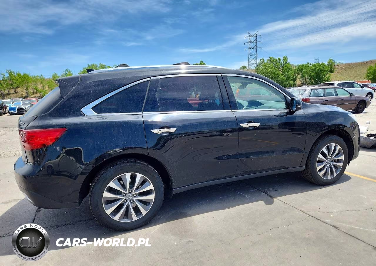 2016 Acura Mdx Technology VIN:5FRYD4H41GB036683 - 3
