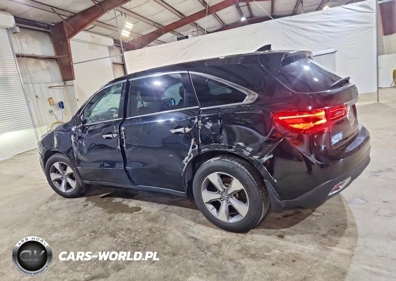 2016 Acura Mdx VIN:5FRYD4H26GB002169 - 2