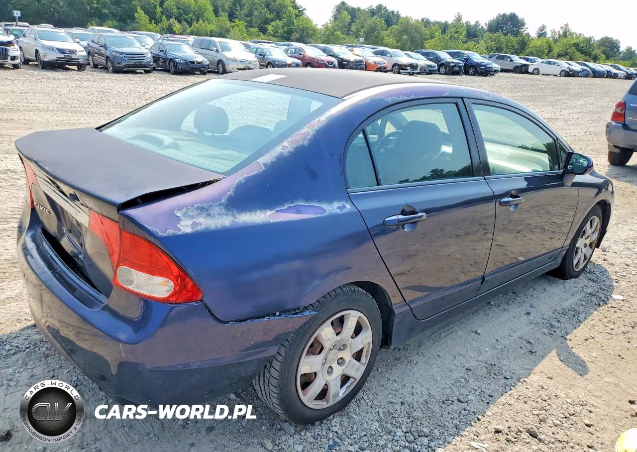 2010 Honda Civic Lx VIN:2HGFA1F56AH534988 - 3