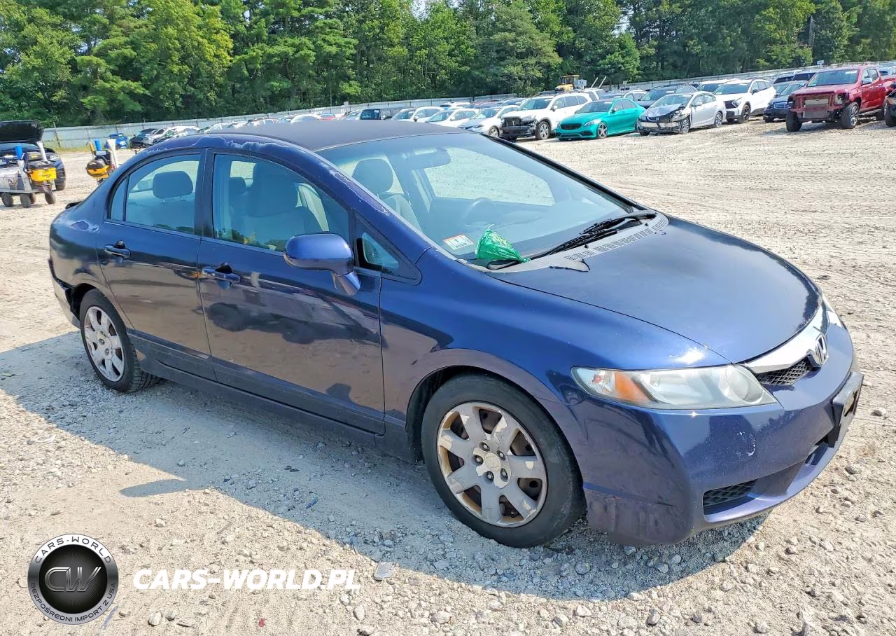 2010 Honda Civic Lx VIN:2HGFA1F56AH534988 - 4