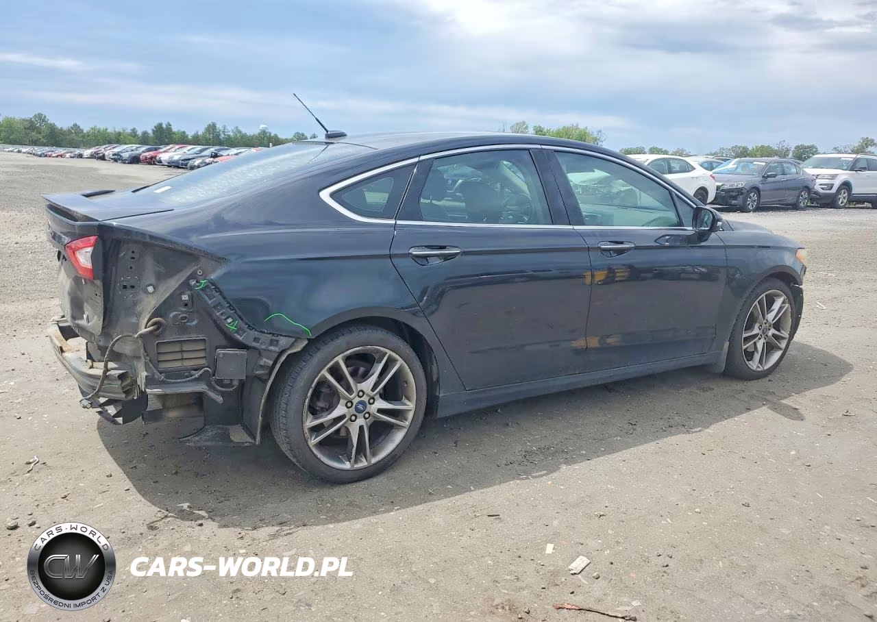 2013 Ford Fusion Titanium VIN:3FA6P0D98DR101622 - 3