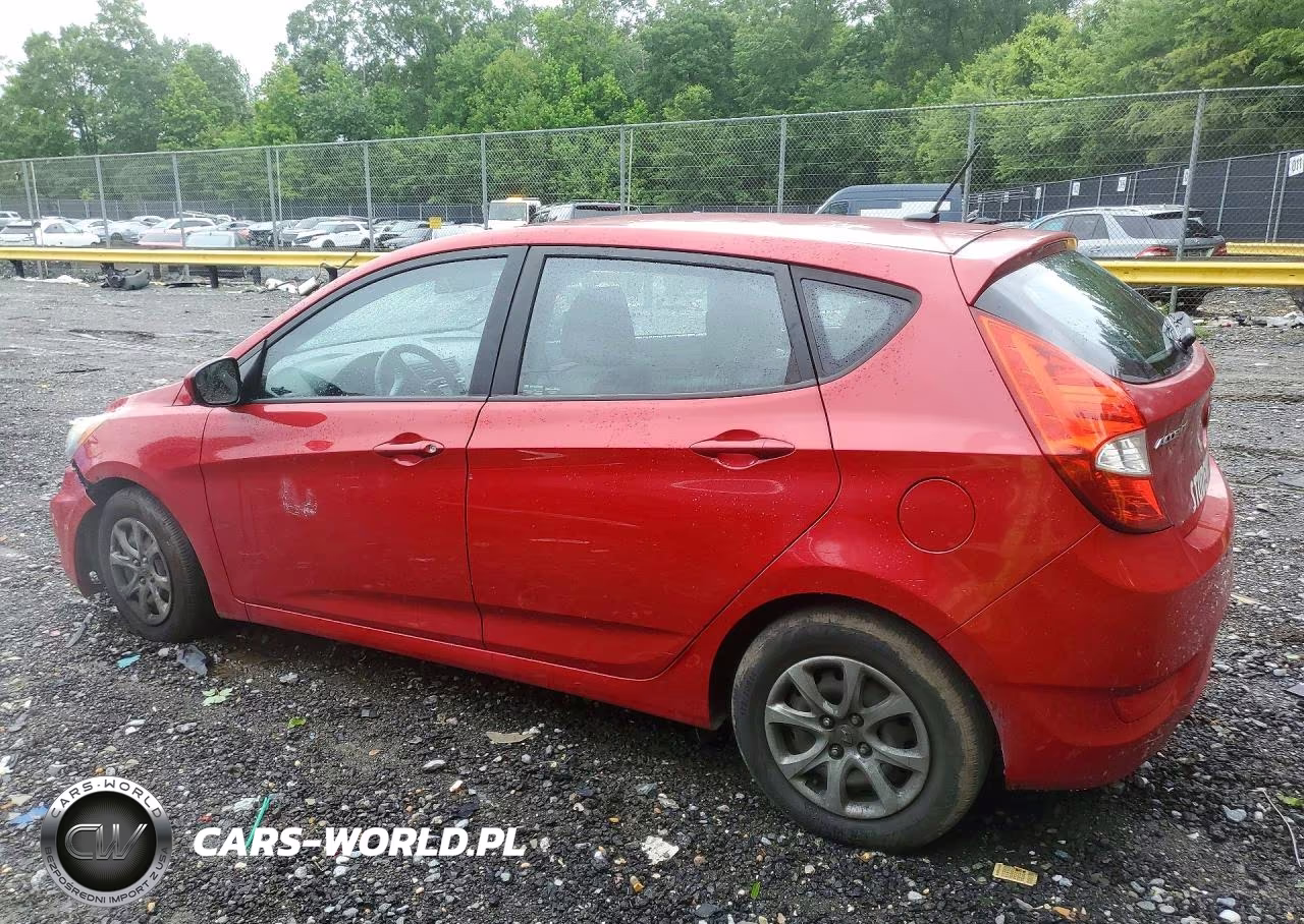 2014 Hyundai Accent Gs VIN:KMHCT5AE0EU153520 - 2