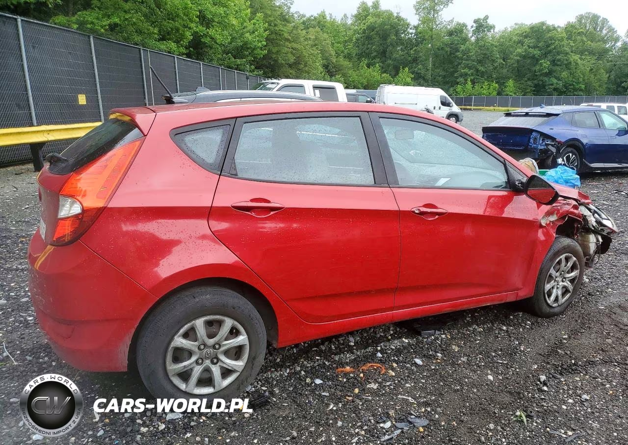 2014 Hyundai Accent Gs VIN:KMHCT5AE0EU153520 - 3