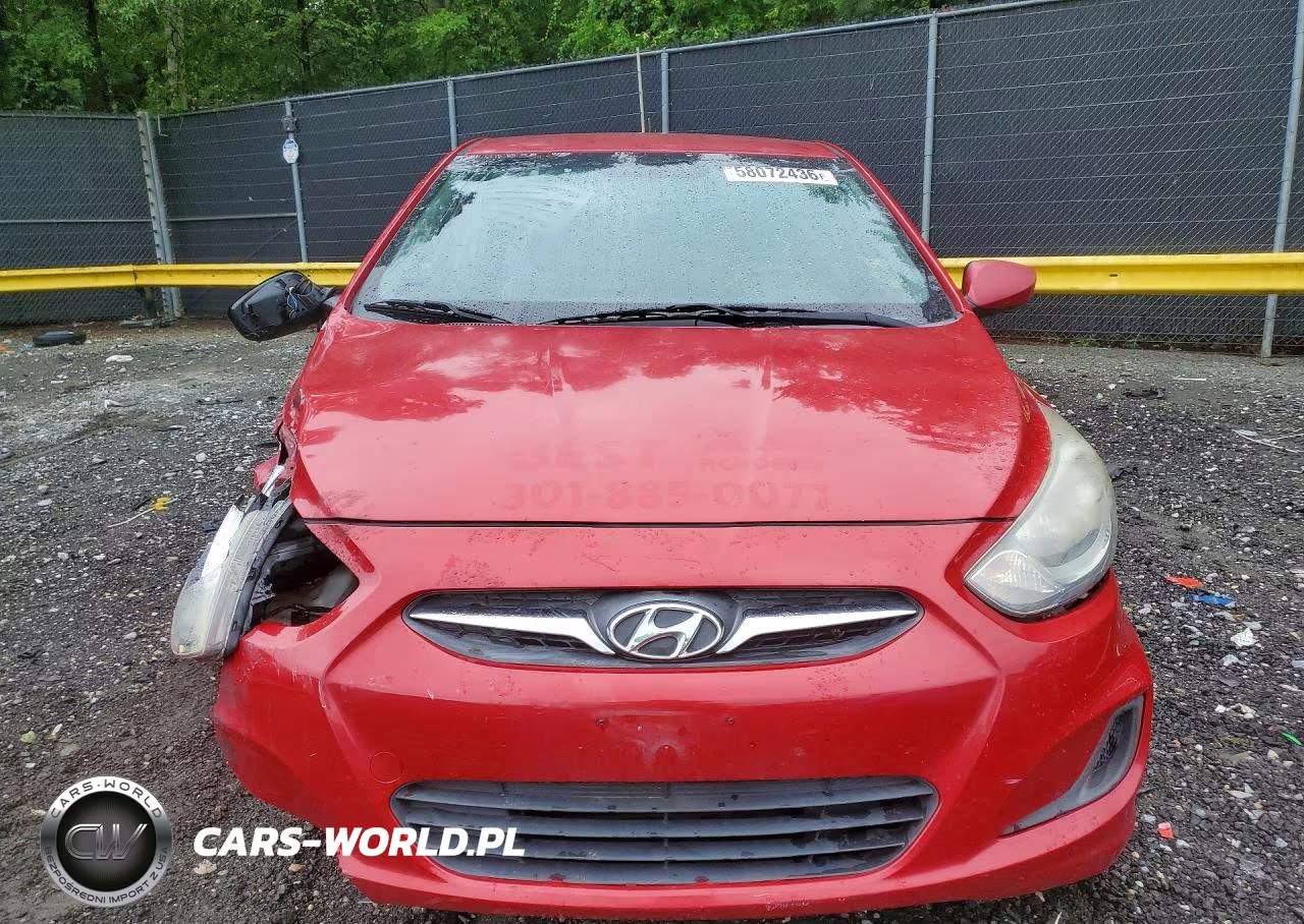 2014 Hyundai Accent Gs VIN:KMHCT5AE0EU153520 - 5