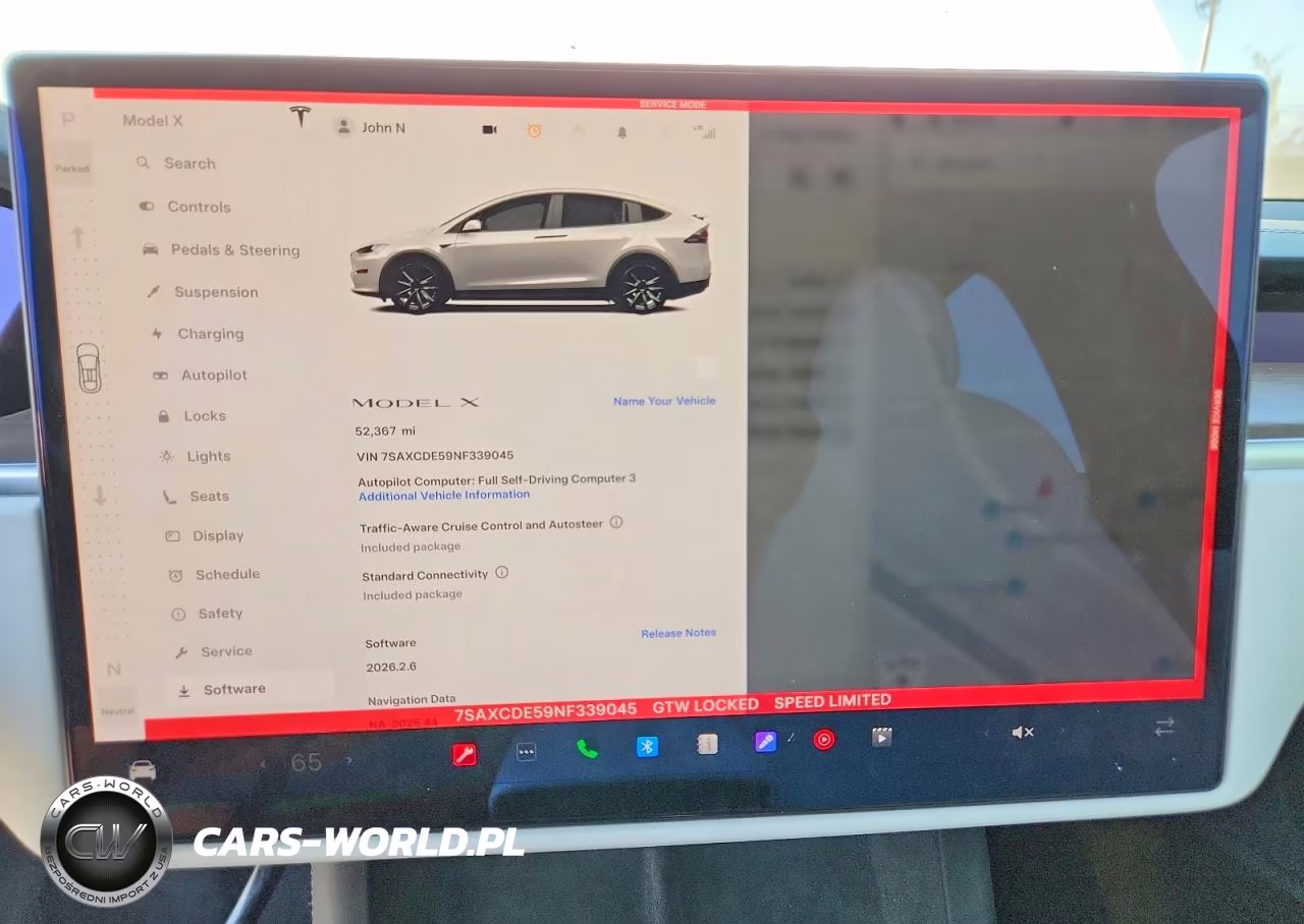 2022 Tesla Model X VIN:7SAXCDE59NF339045 - 9
