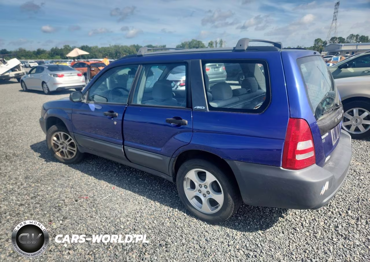 2003 Subaru Forester 2.5X VIN:JF1SG63663H701340 - 2