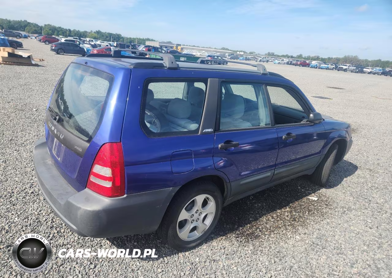 2003 Subaru Forester 2.5X VIN:JF1SG63663H701340 - 3