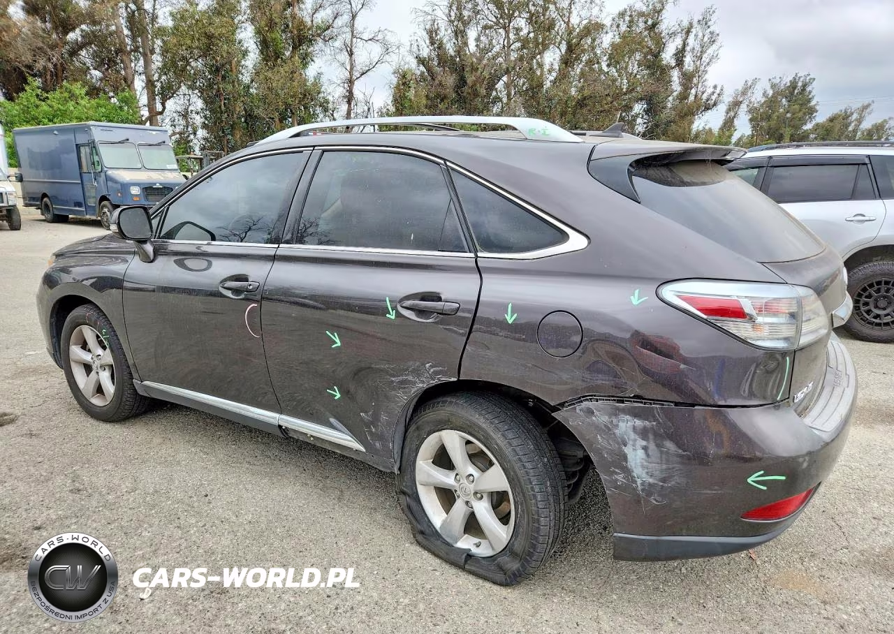 2010 Lexus Rx 350 VIN:2T2BK1BA8AC078947 - 2