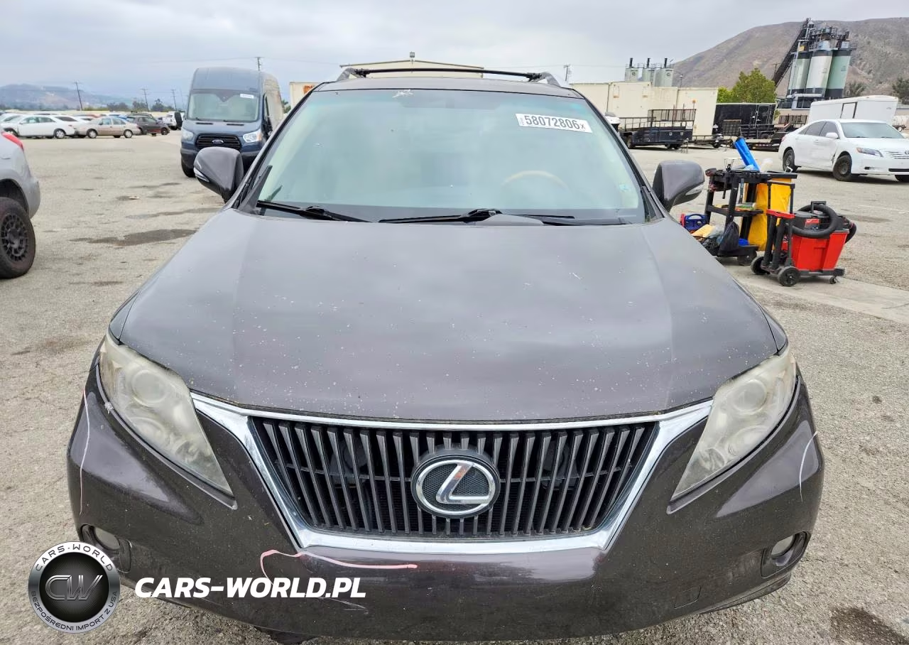 2010 Lexus Rx 350 VIN:2T2BK1BA8AC078947 - 5
