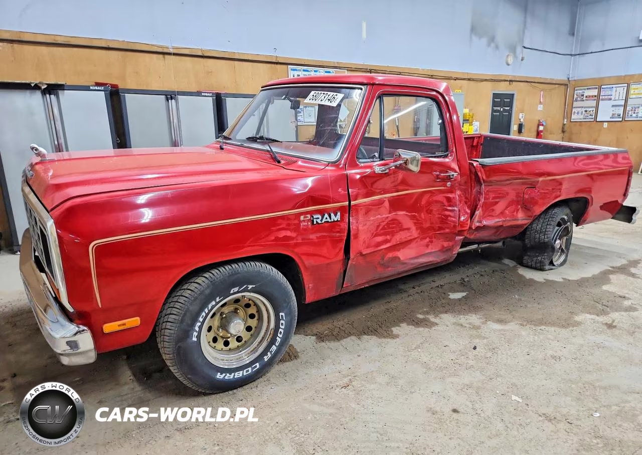 1985 Dodge D-Series D100