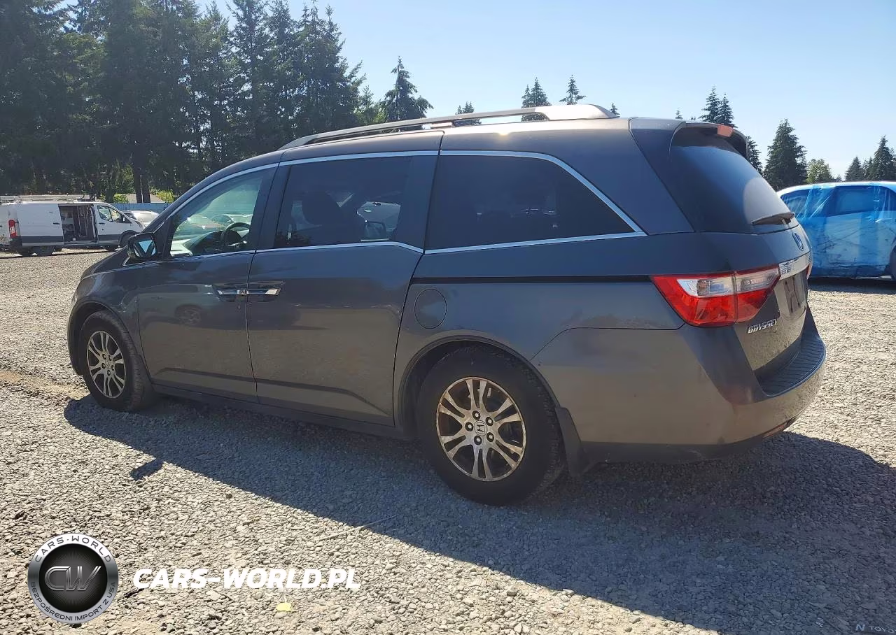 2011 Honda Odyssey Exl VIN:5FNRL5H60BB014571 - 2