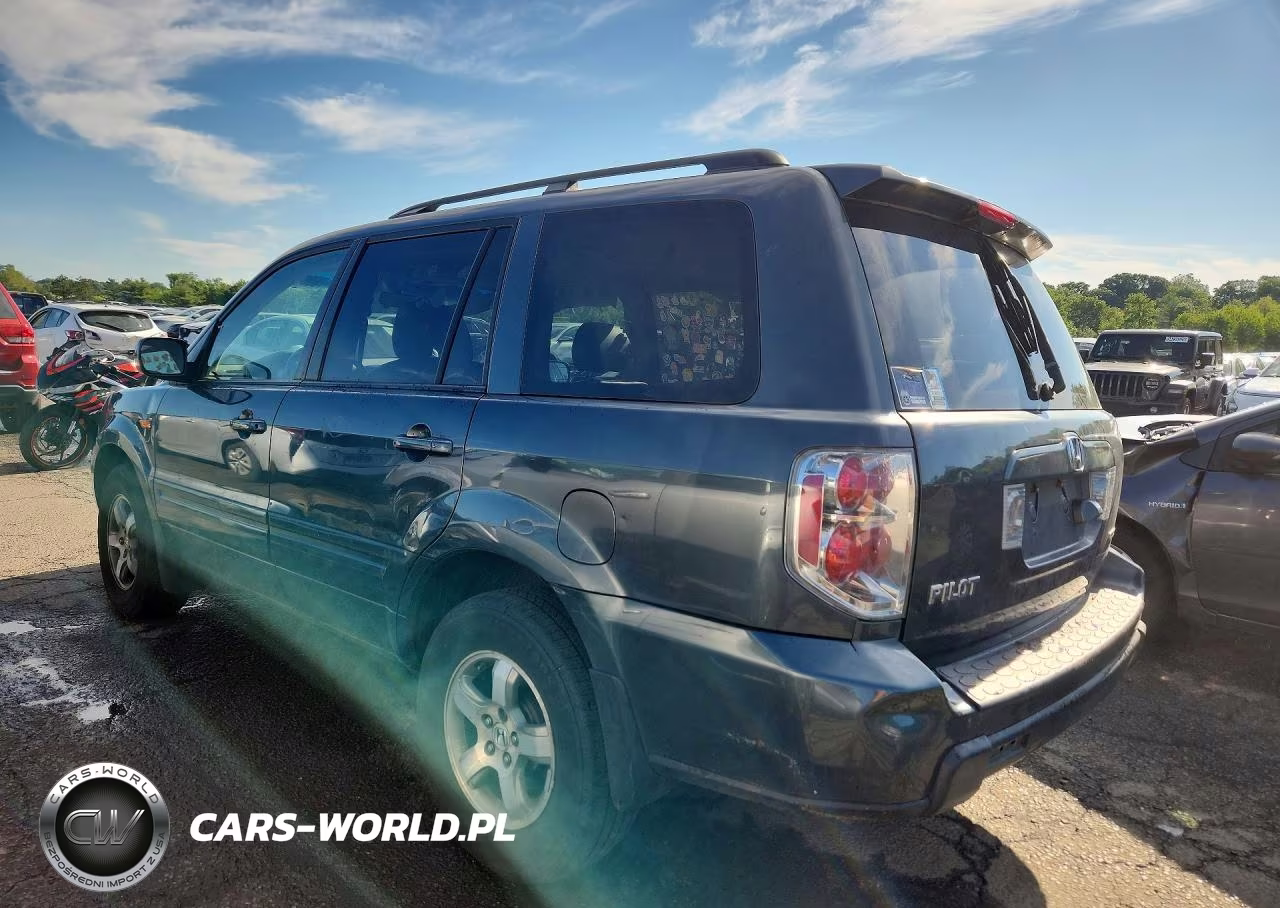 2006 Honda Pilot Ex VIN:2HKYF18786H505904 - 2
