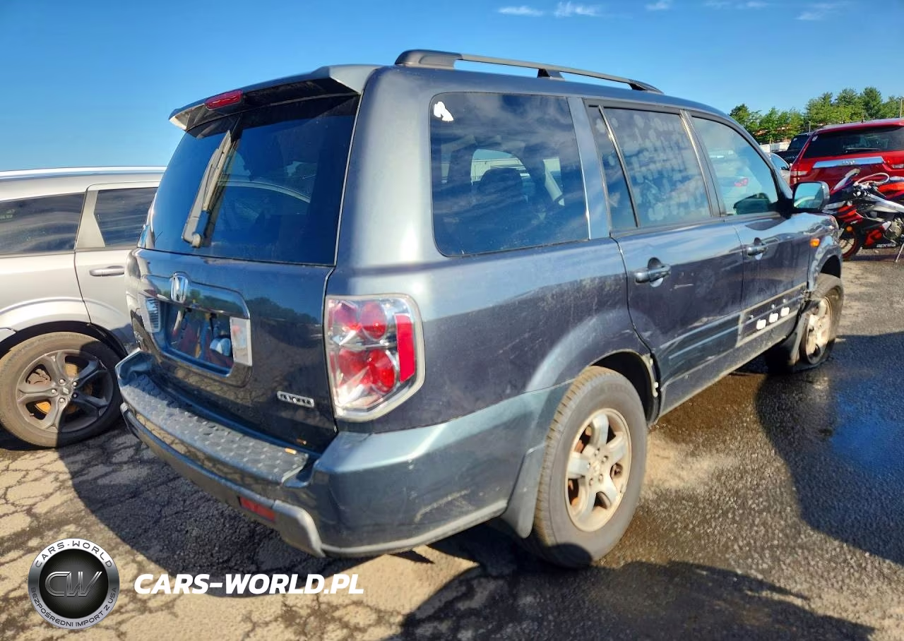 2006 Honda Pilot Ex VIN:2HKYF18786H505904 - 3