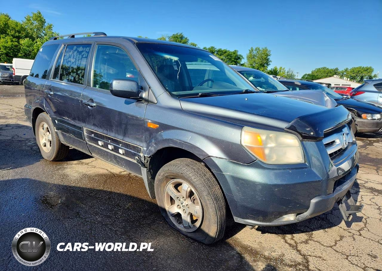 2006 Honda Pilot Ex VIN:2HKYF18786H505904 - 4