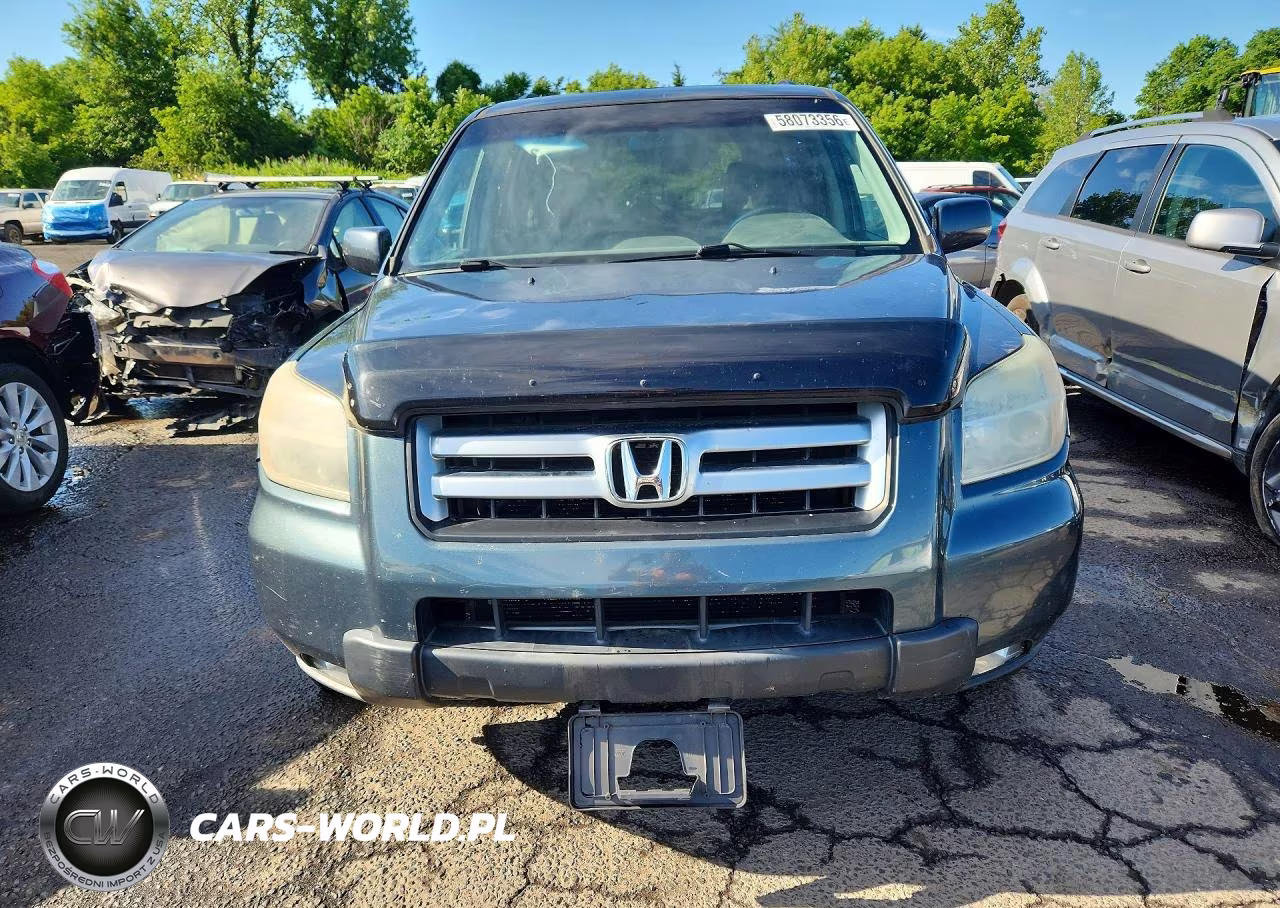 2006 Honda Pilot Ex VIN:2HKYF18786H505904 - 5