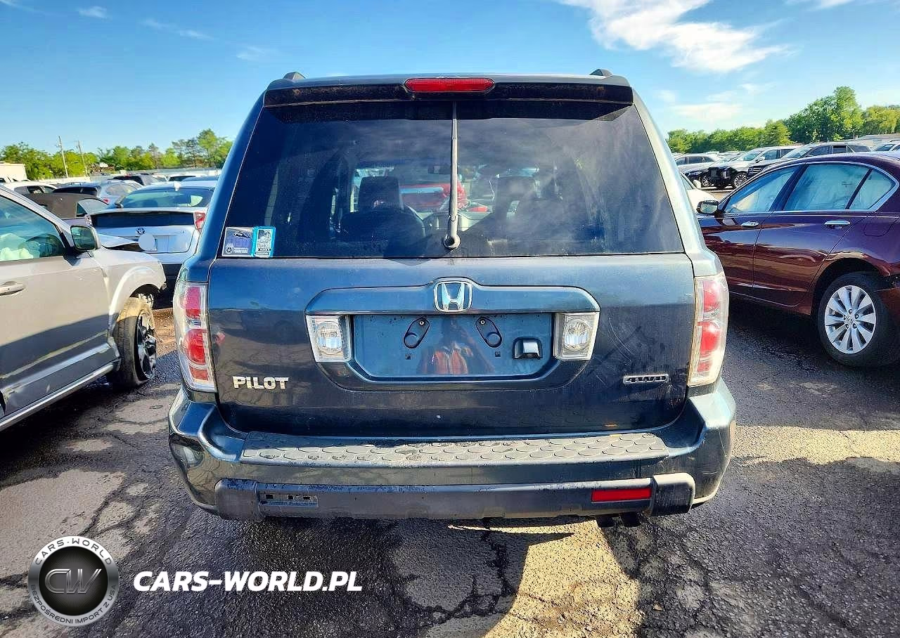 2006 Honda Pilot Ex VIN:2HKYF18786H505904 - 6