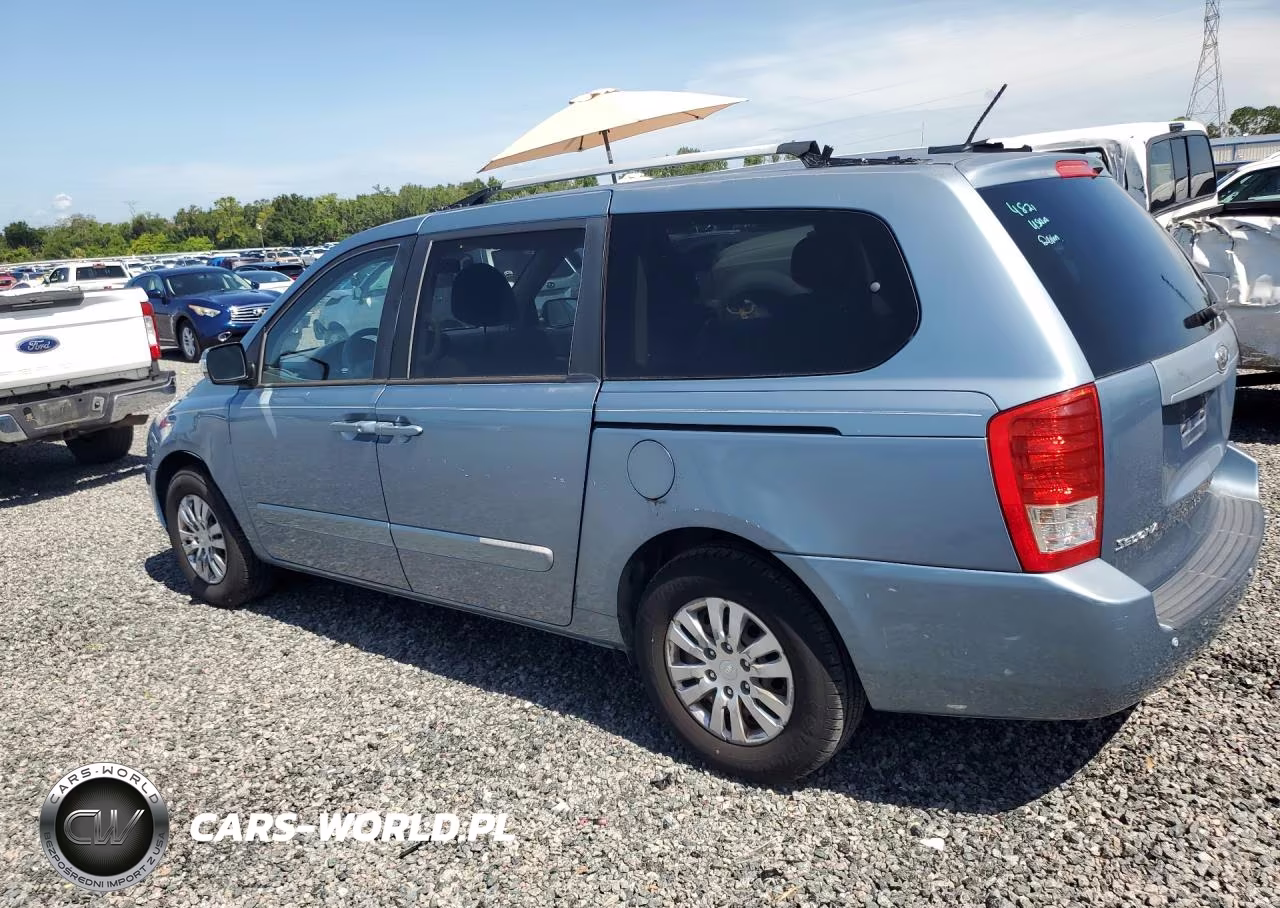 2012 Kia Sedona Lx VIN:KNDMG4C76C6486361 - 2