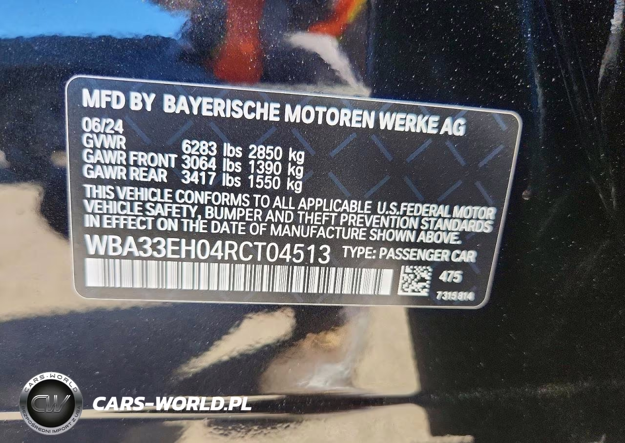 2024 BMW 740 Xi VIN:WBA33EH04RCT04513 - 12