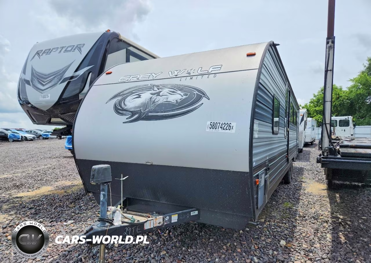 2020 Forest River Grey Wolf Camper VIN:4X4TCKE26LX143468 - 2