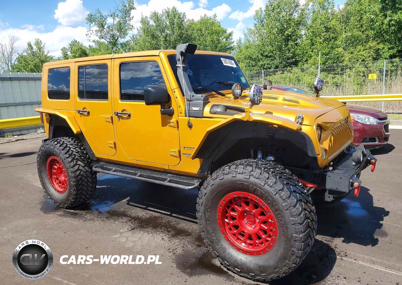 2014 Jeep Wrangler Unlimited Sport VIN:1C4BJWDG1EL276774 - 4