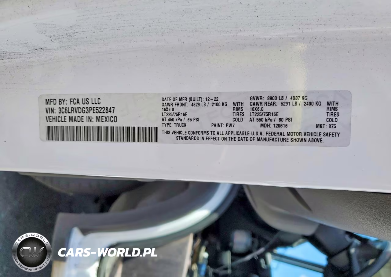 2023 Ram Promaster 2500 2500 High VIN:3C6LRVDG3PE522847 - 13