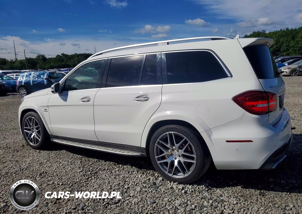 2018 Mercedes-Benz Gls 63 Amg 4Matic VIN:4JGDF7FE4JB081355 - 2