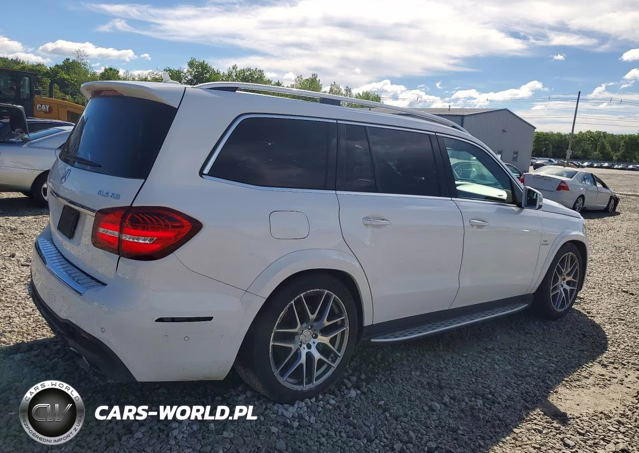 2018 Mercedes-Benz Gls 63 Amg 4Matic VIN:4JGDF7FE4JB081355 - 3