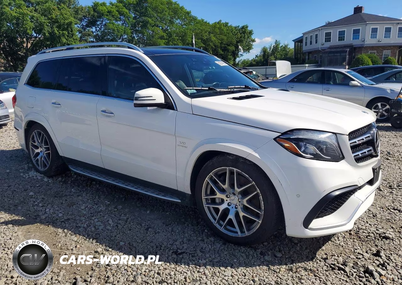 2018 Mercedes-Benz Gls 63 Amg 4Matic VIN:4JGDF7FE4JB081355 - 4