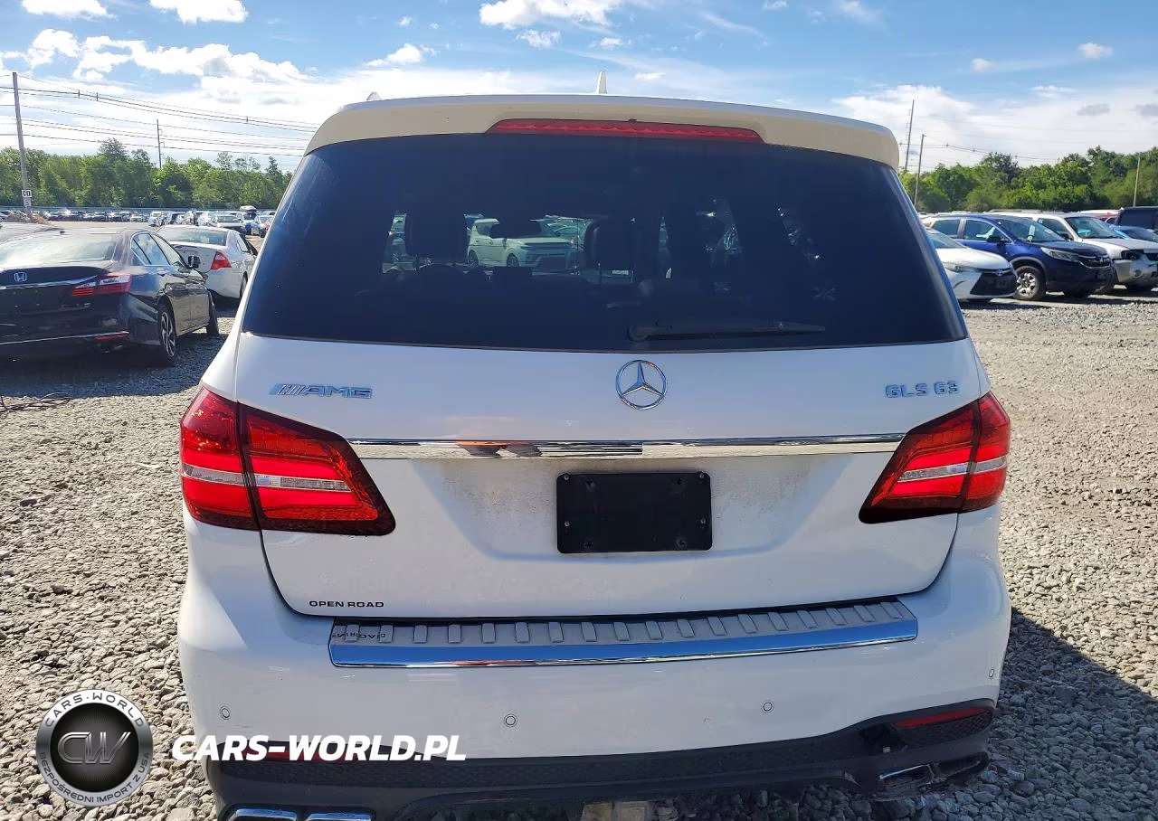 2018 Mercedes-Benz Gls 63 Amg 4Matic VIN:4JGDF7FE4JB081355 - 6