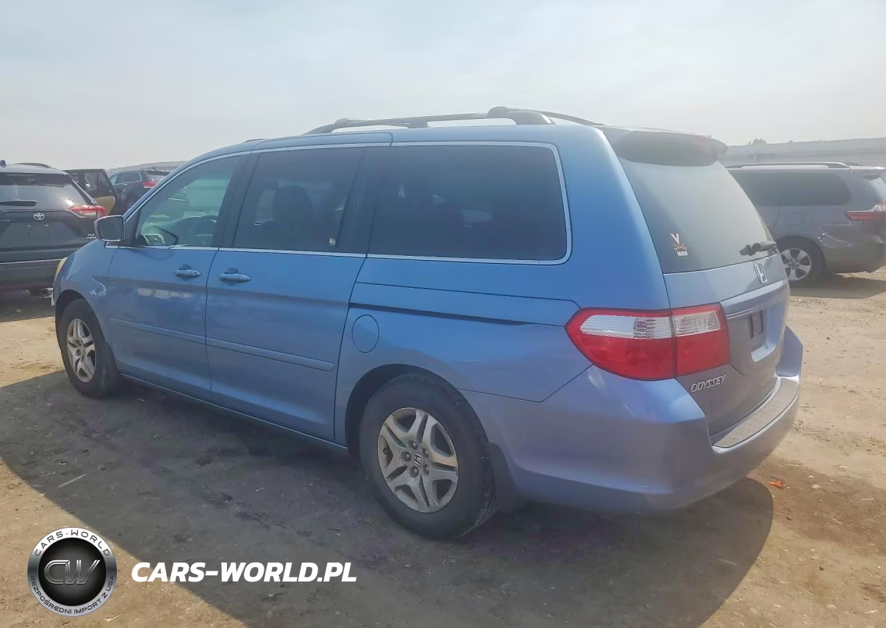 2006 Honda Odyssey Exl VIN:5FNRL38636B096550 - 2