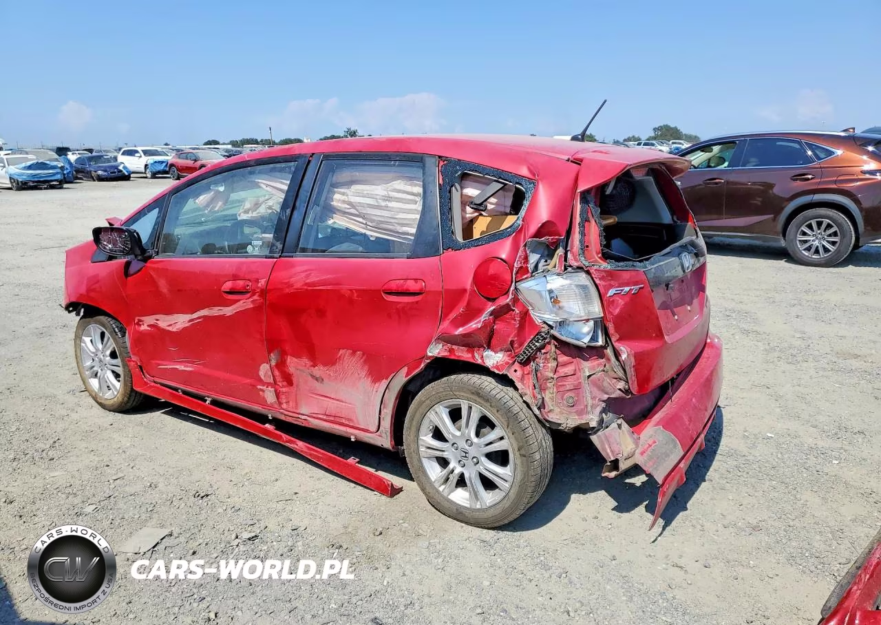 2009 Honda Fit Sport VIN:JHMGE88499C000868 - 2