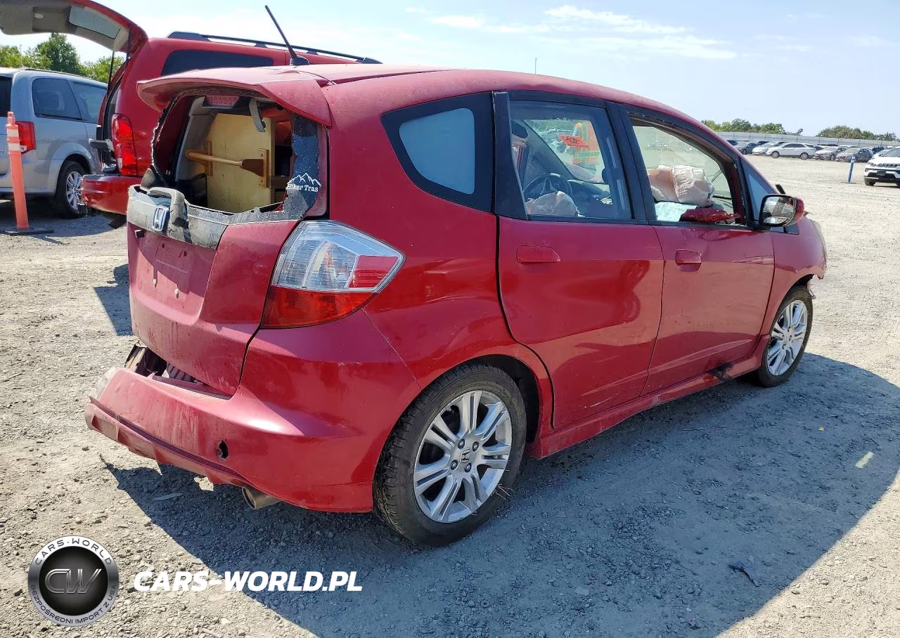2009 Honda Fit Sport VIN:JHMGE88499C000868 - 3