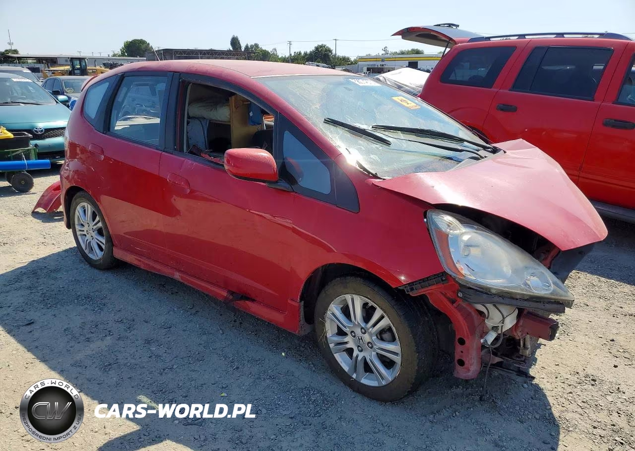 2009 Honda Fit Sport VIN:JHMGE88499C000868 - 4