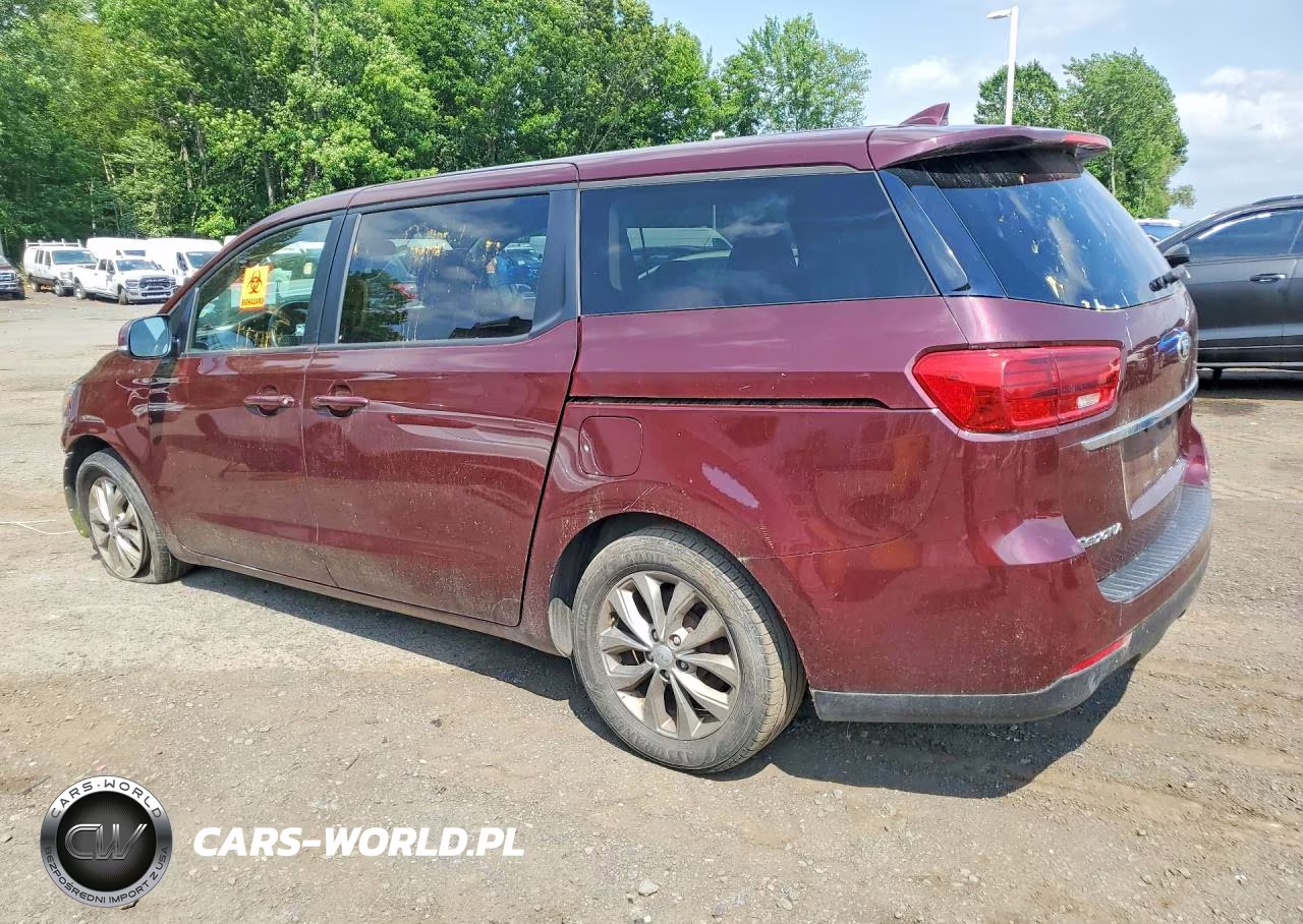 2020 Kia Sedona Lx VIN:KNDMB5C18L6618116 - 2