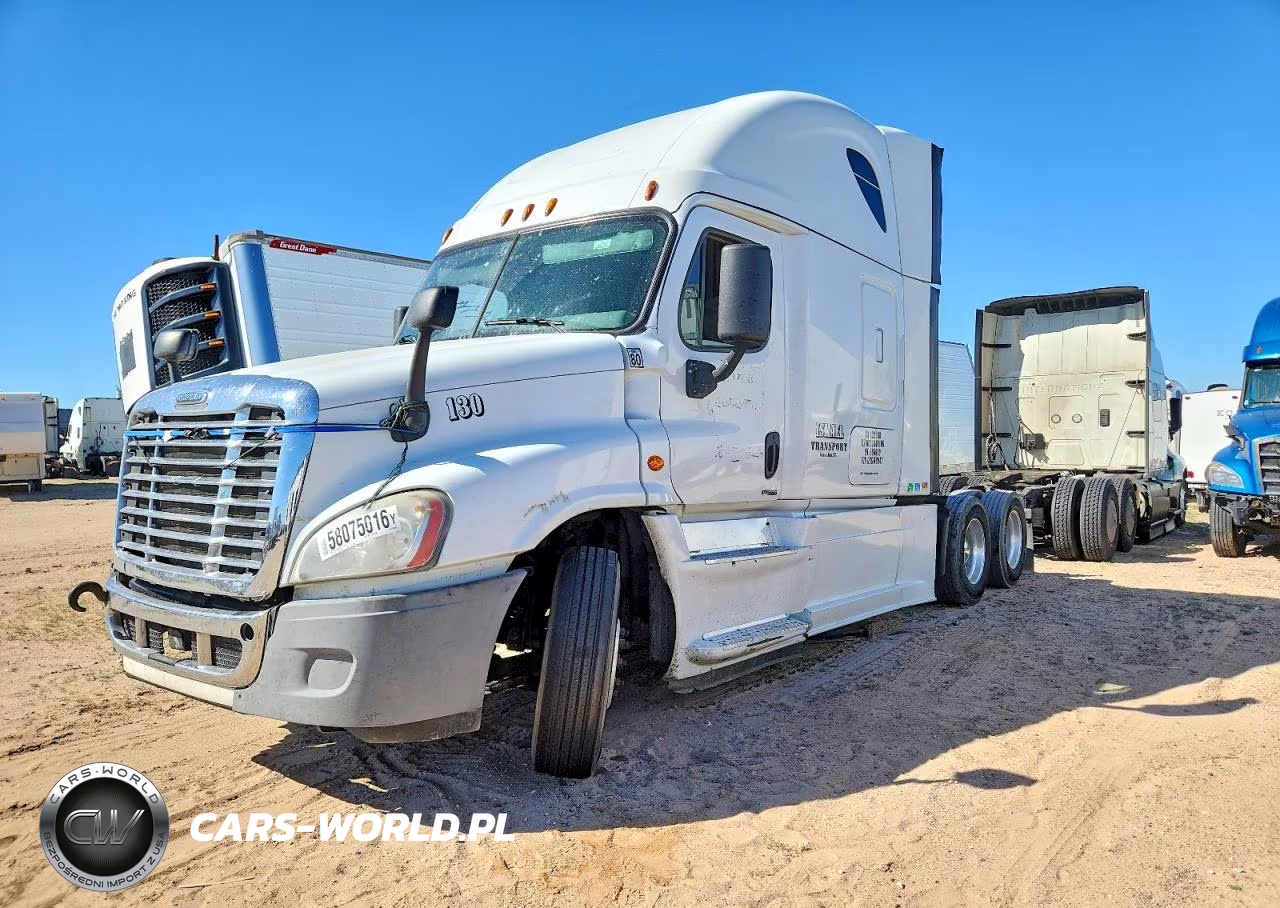 2016 Freightliner Cascadia 125" Sleeper Cab Semi Truck VIN:3AKJGLDR6GSGW8047 - 2
