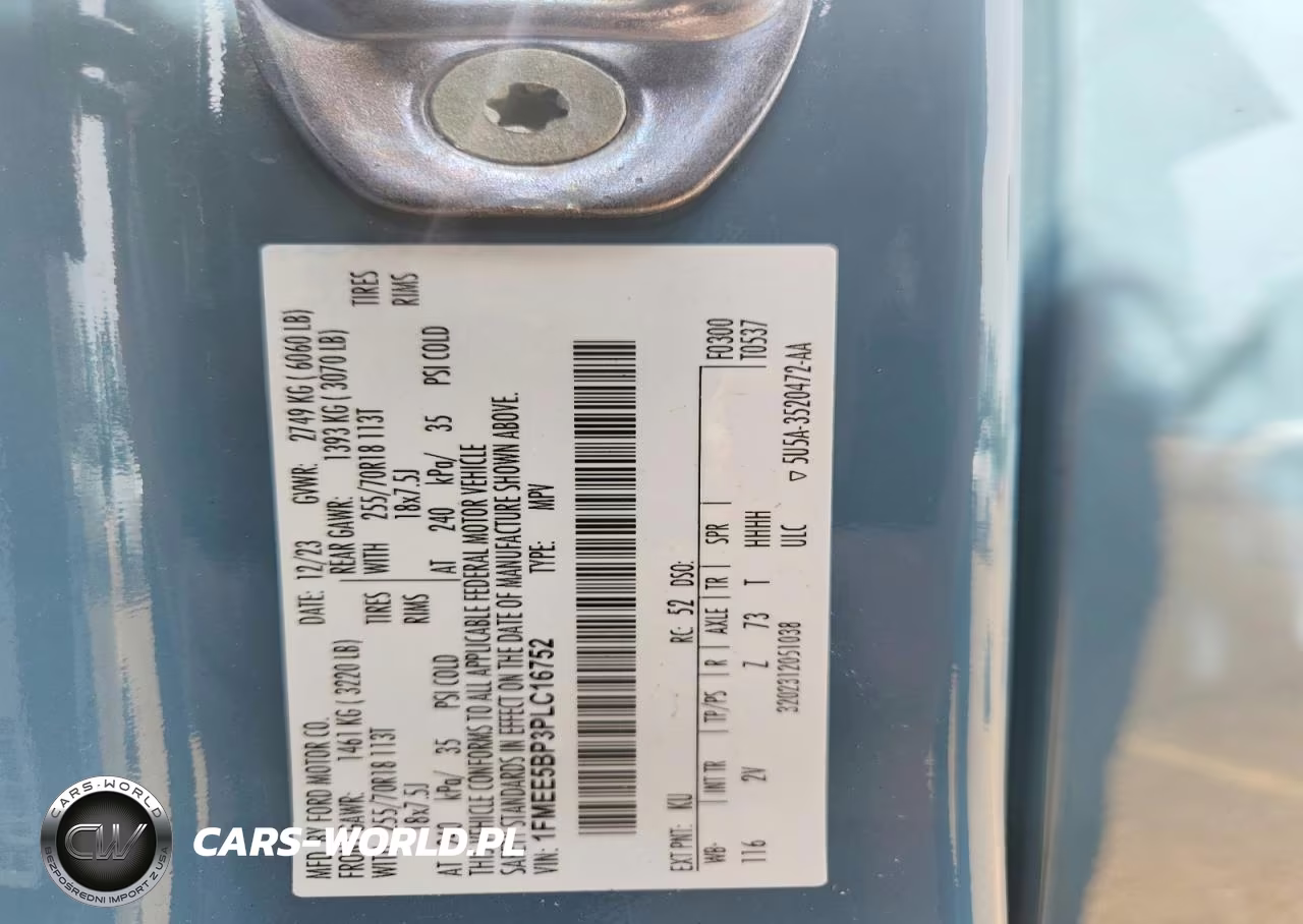 2023 Ford Bronco Base VIN:1FMEE5BP3PLC16752 - 12