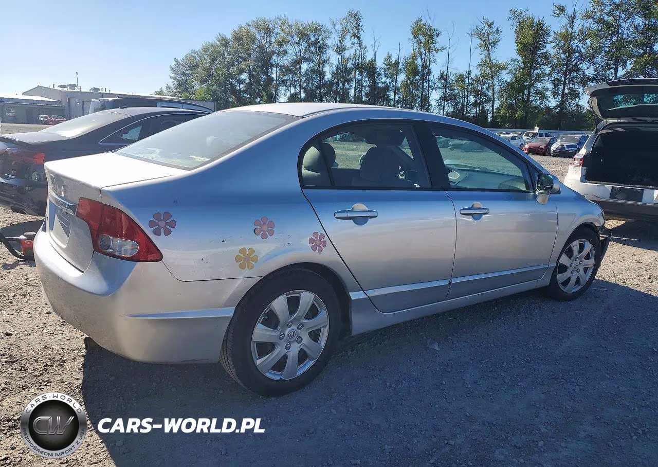 2010 Honda Civic Lx VIN:2HGFA1F58AH304708 - 3