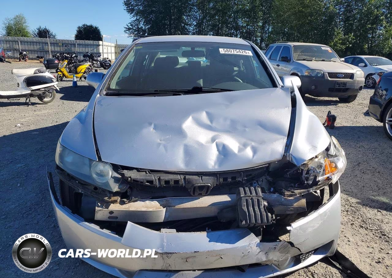2010 Honda Civic Lx VIN:2HGFA1F58AH304708 - 5