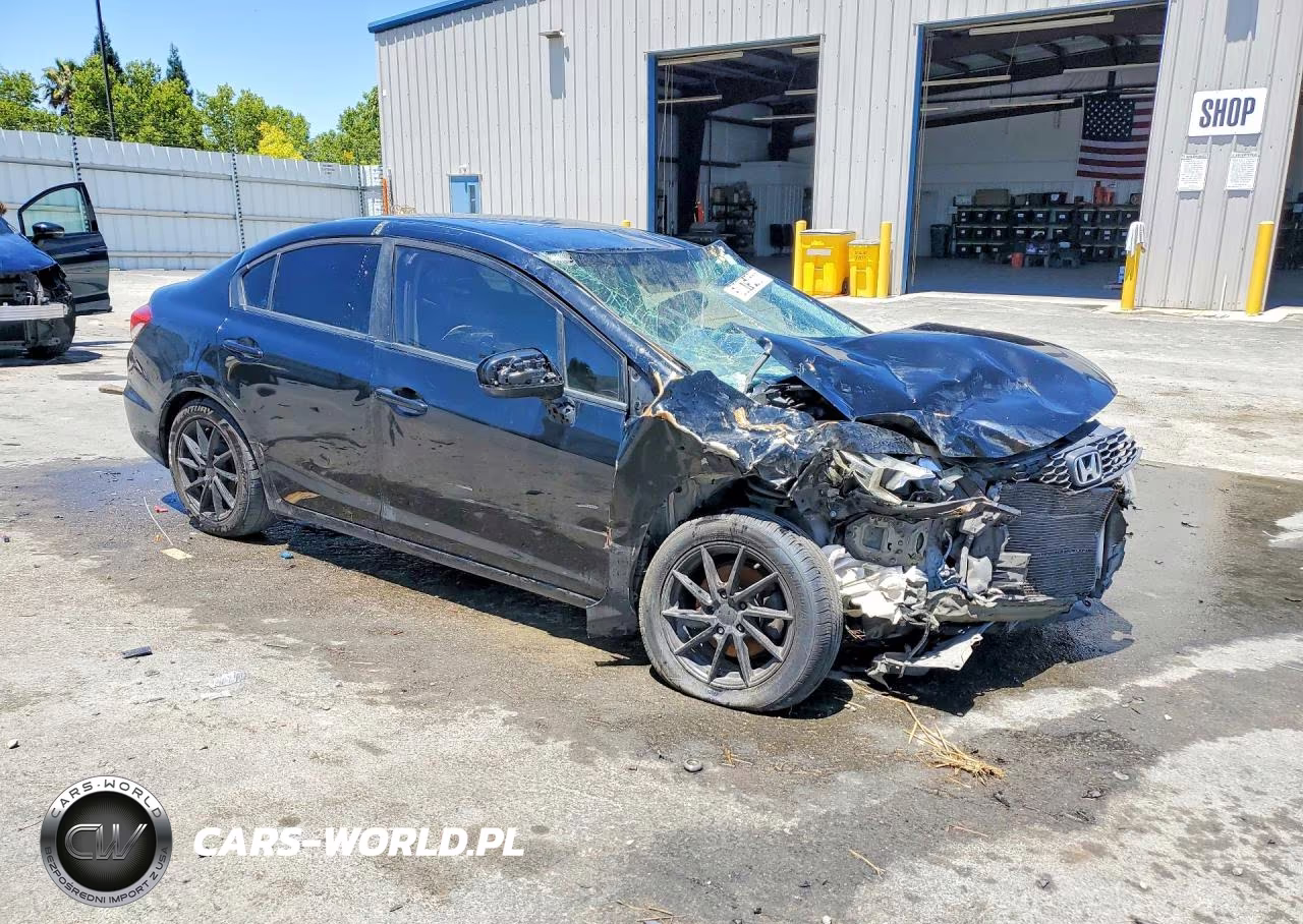 2015 Honda Civic Lx VIN:19XFB2F58FE707270 - 4