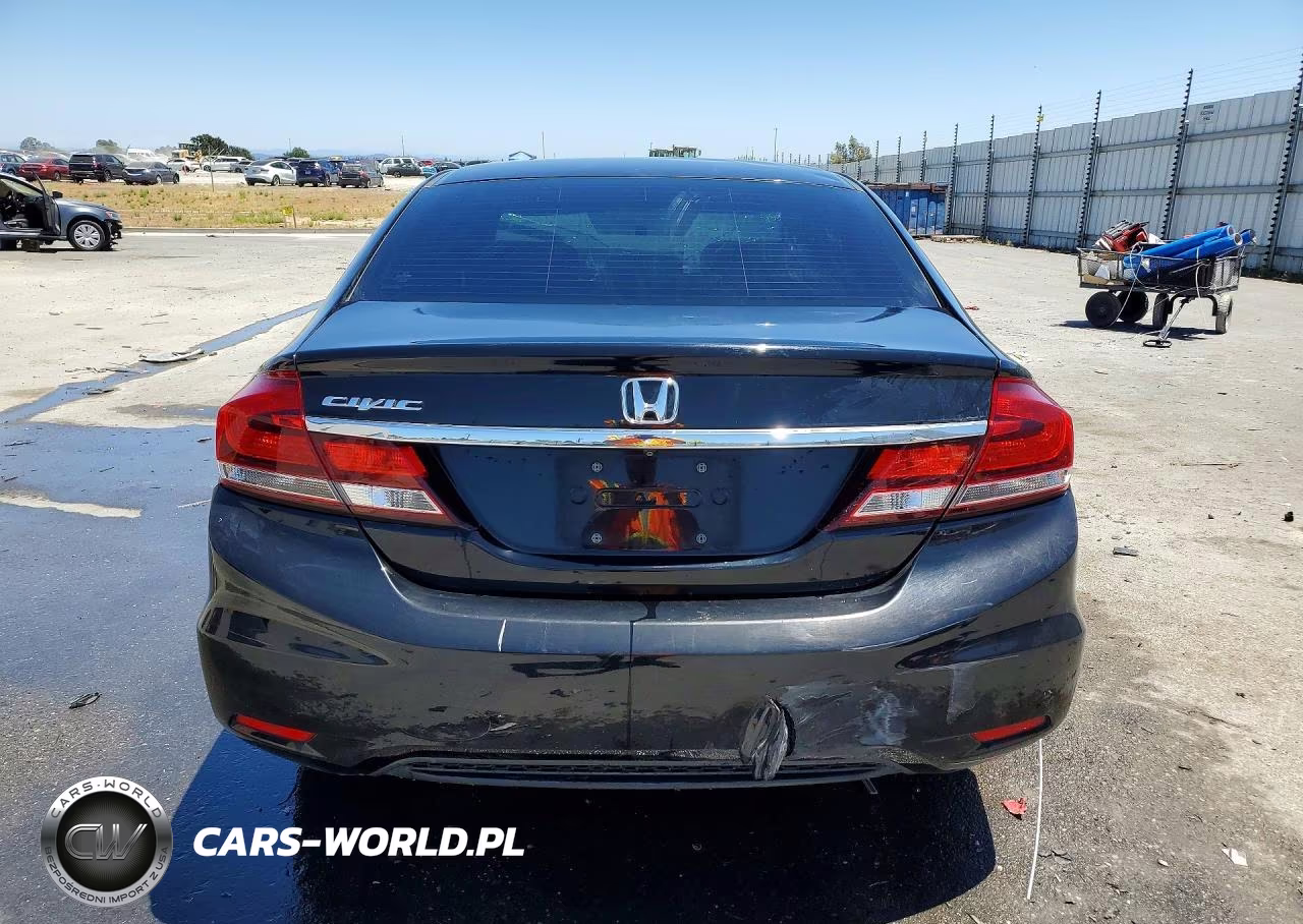 2015 Honda Civic Lx VIN:19XFB2F58FE707270 - 6