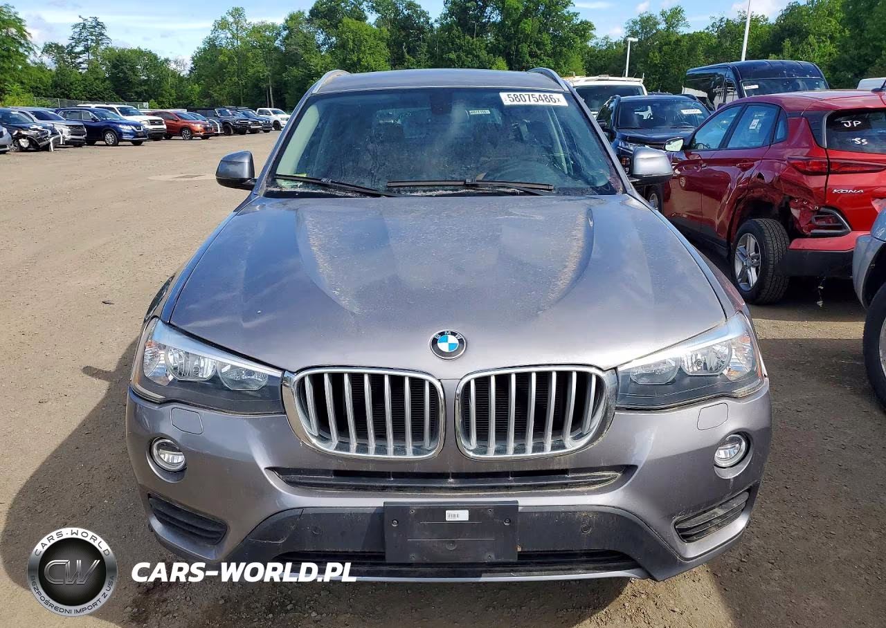 2016 BMW X3 xDrive28I VIN:5UXWX9C56G0D69958 - 5