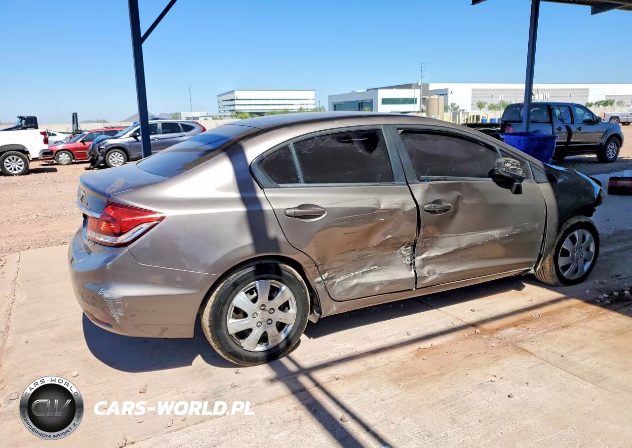2014 Honda Civic Lx VIN:19XFB2F5XEE205536 - 3