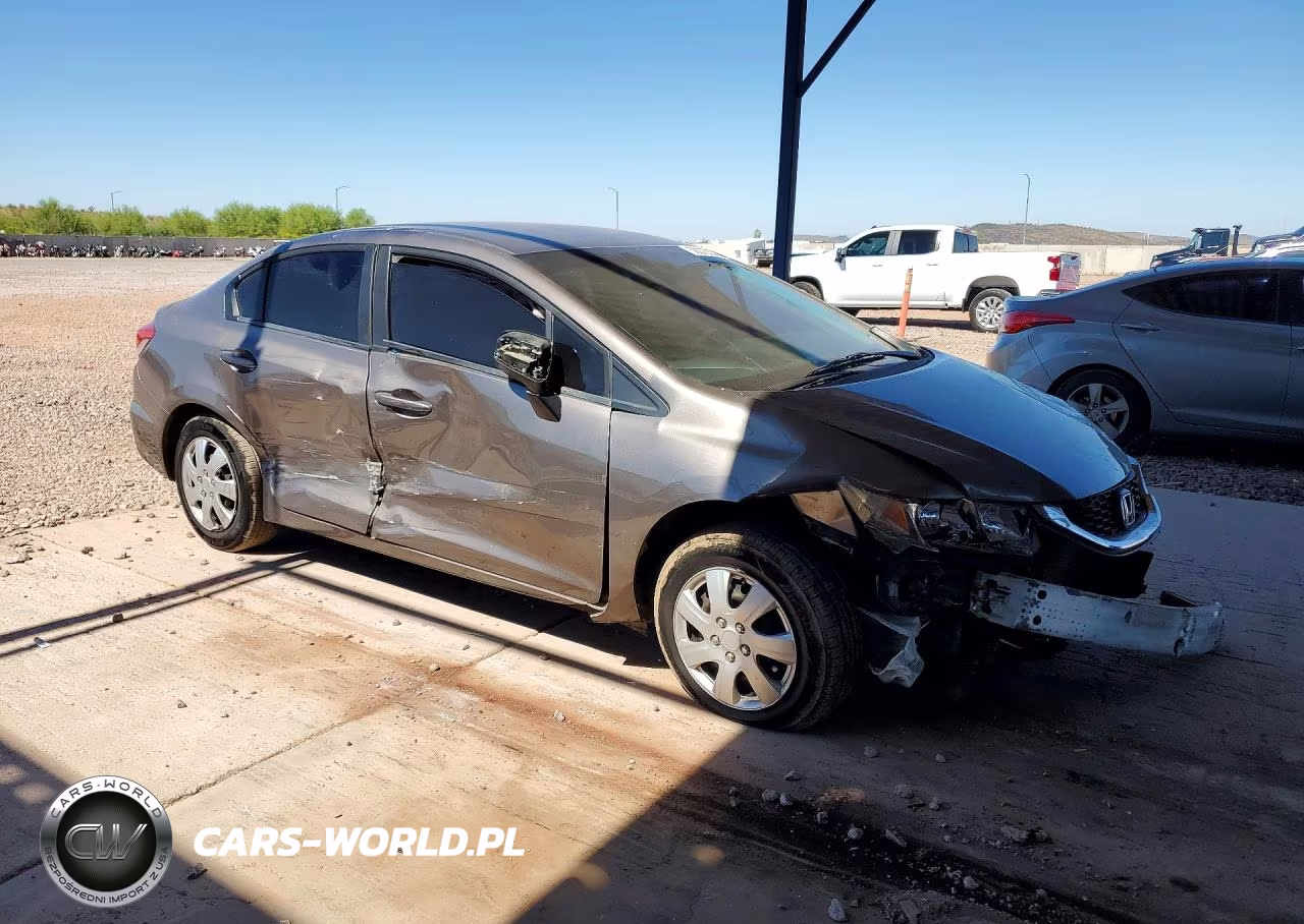 2014 Honda Civic Lx VIN:19XFB2F5XEE205536 - 4