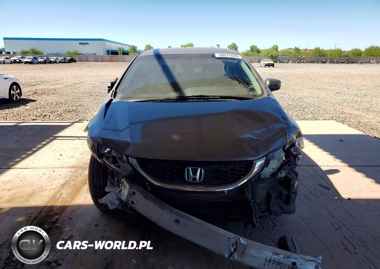 2014 Honda Civic Lx VIN:19XFB2F5XEE205536 - 5