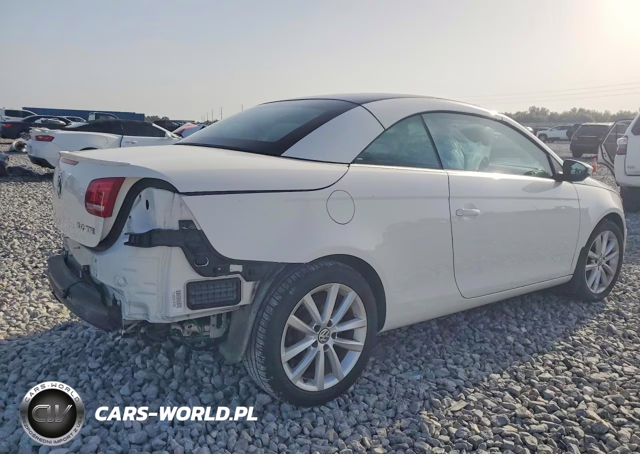2014 Volkswagen Eos Komfort-Sport VIN:WVWBW8AH5EV002332 - 3