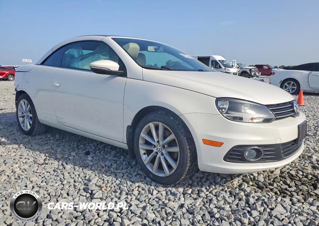 2014 Volkswagen Eos Komfort-Sport VIN:WVWBW8AH5EV002332 - 4