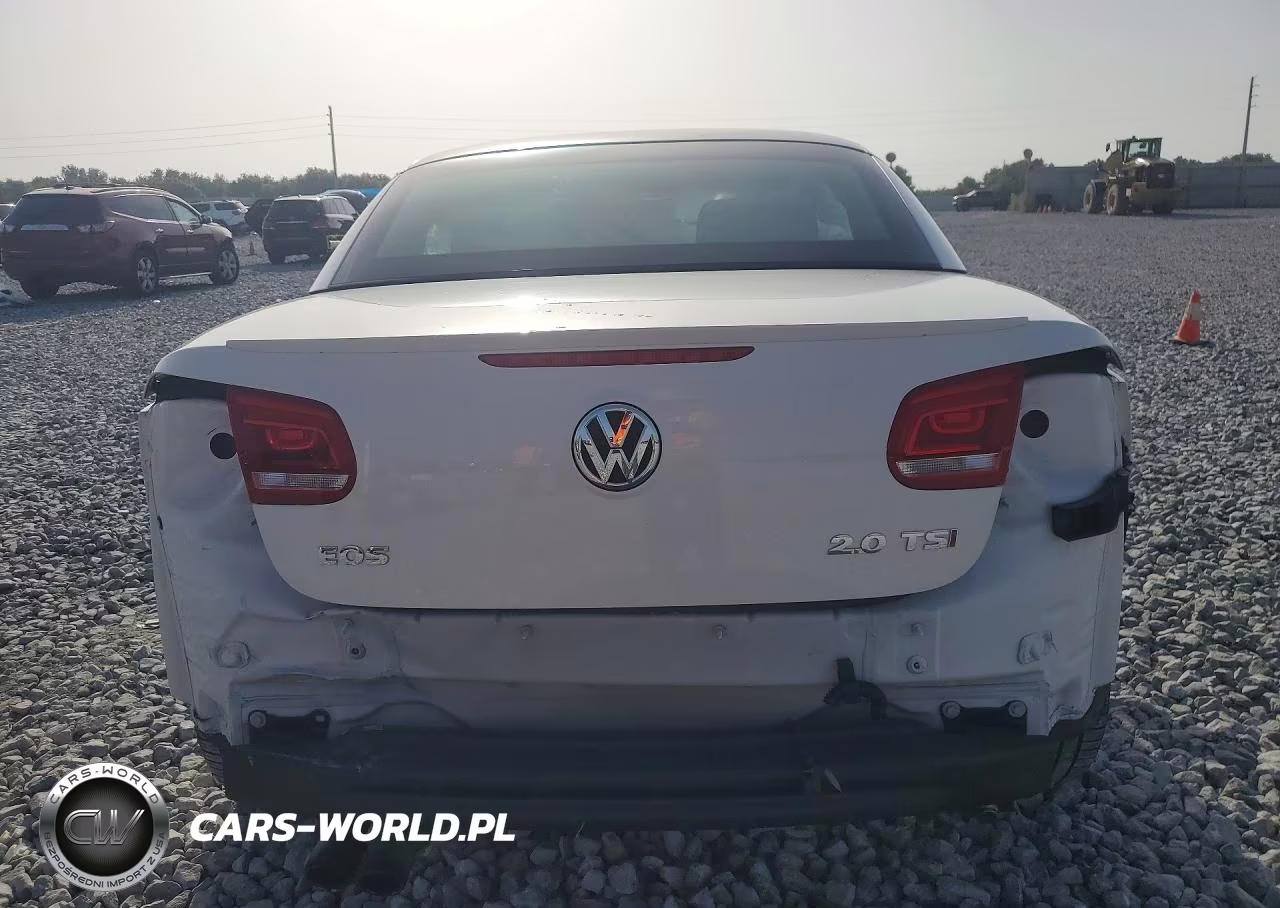 2014 Volkswagen Eos Komfort-Sport VIN:WVWBW8AH5EV002332 - 6