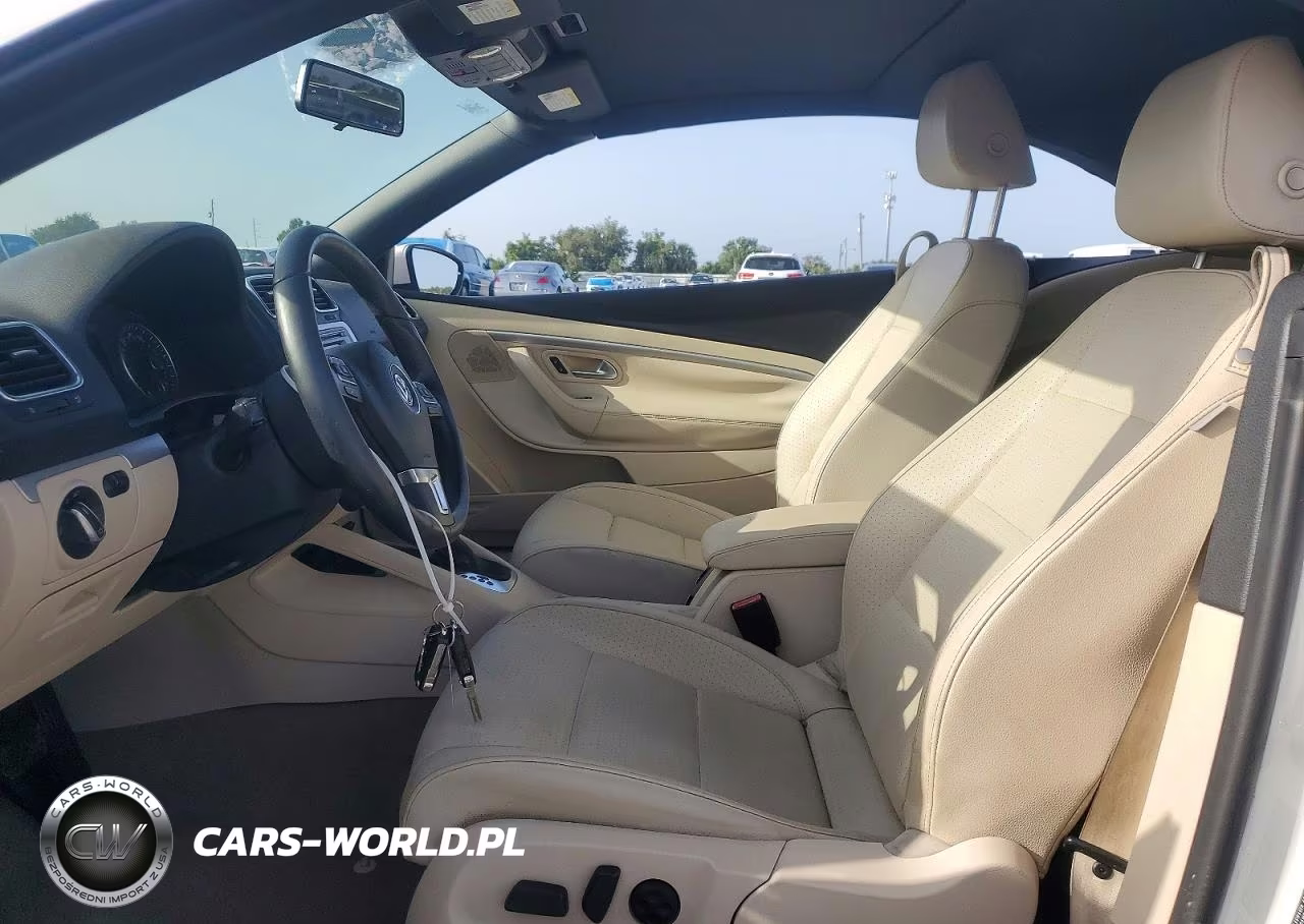 2014 Volkswagen Eos Komfort-Sport VIN:WVWBW8AH5EV002332 - 7