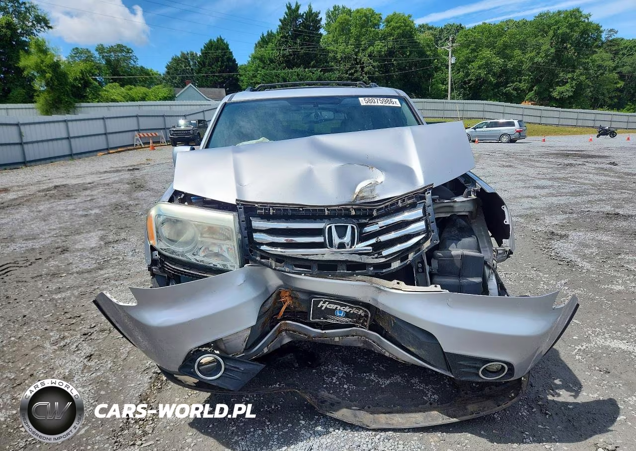 2014 Honda Pilot Exl VIN:5FNYF3H58EB026793 - 5