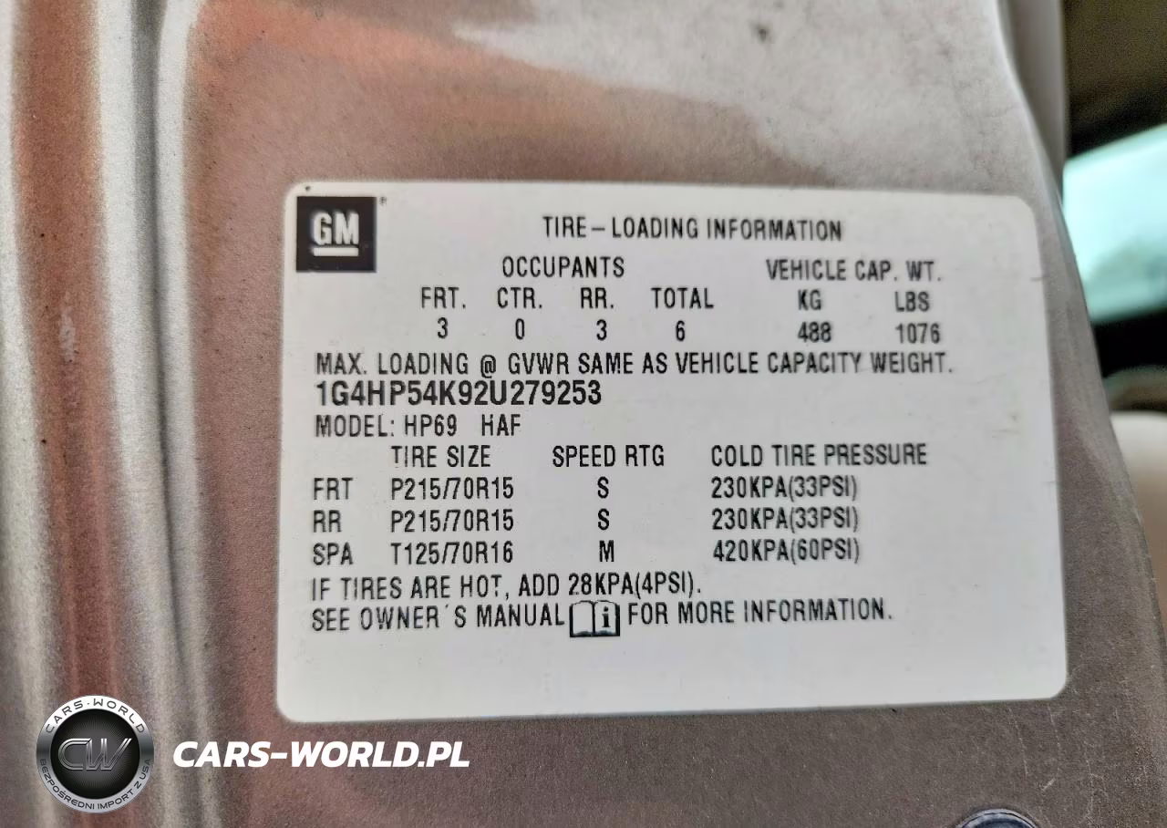 2002 Buick Lesabre Custom VIN:1G4HP54K92U279253 - 12